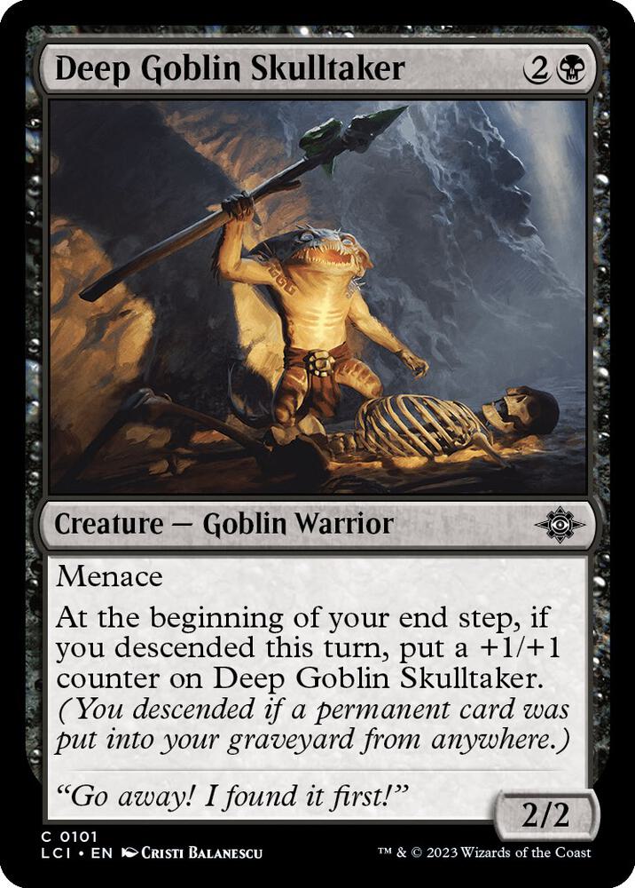 Deep Goblin Skulltaker [The Lost Caverns of Ixalan] 101