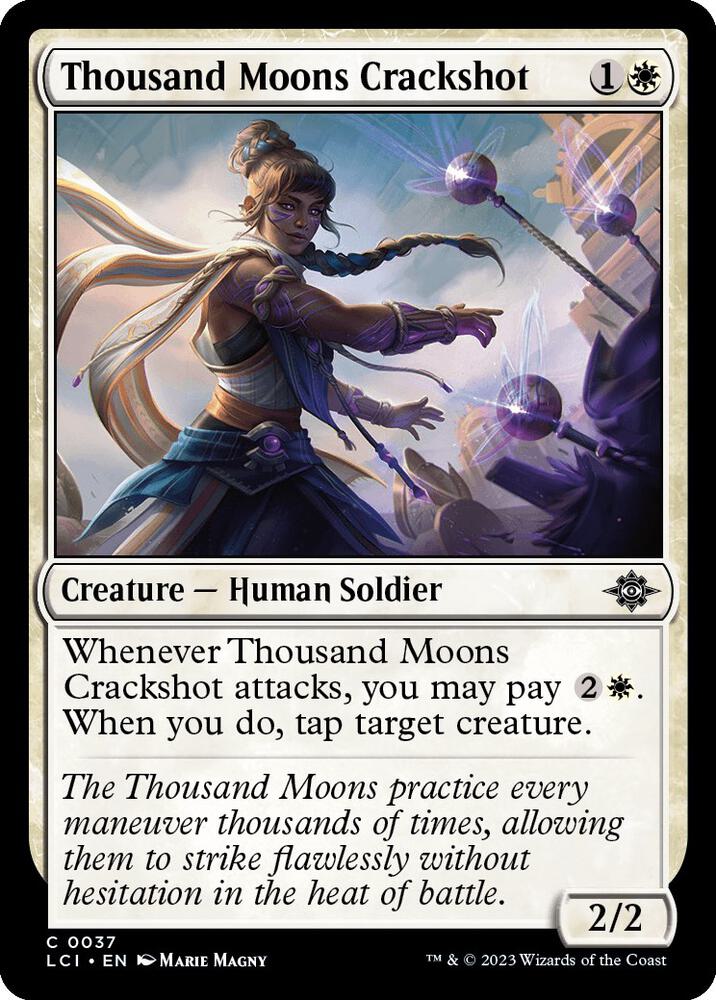 Thousand Moons Crackshot [The Lost Caverns of Ixalan] 37