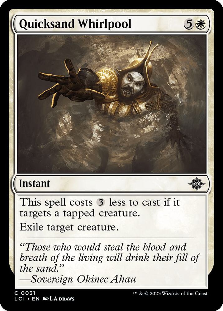 Quicksand Whirlpool [The Lost Caverns of Ixalan] 31