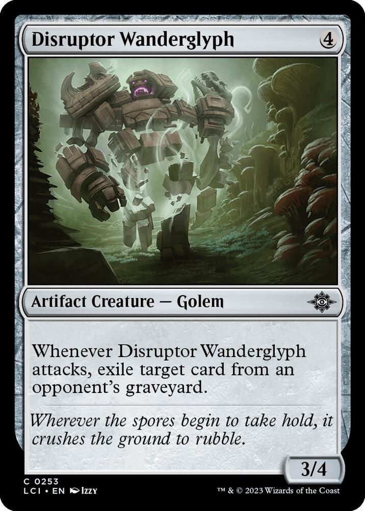 Disruptor Wanderglyph [The Lost Caverns of Ixalan] 253