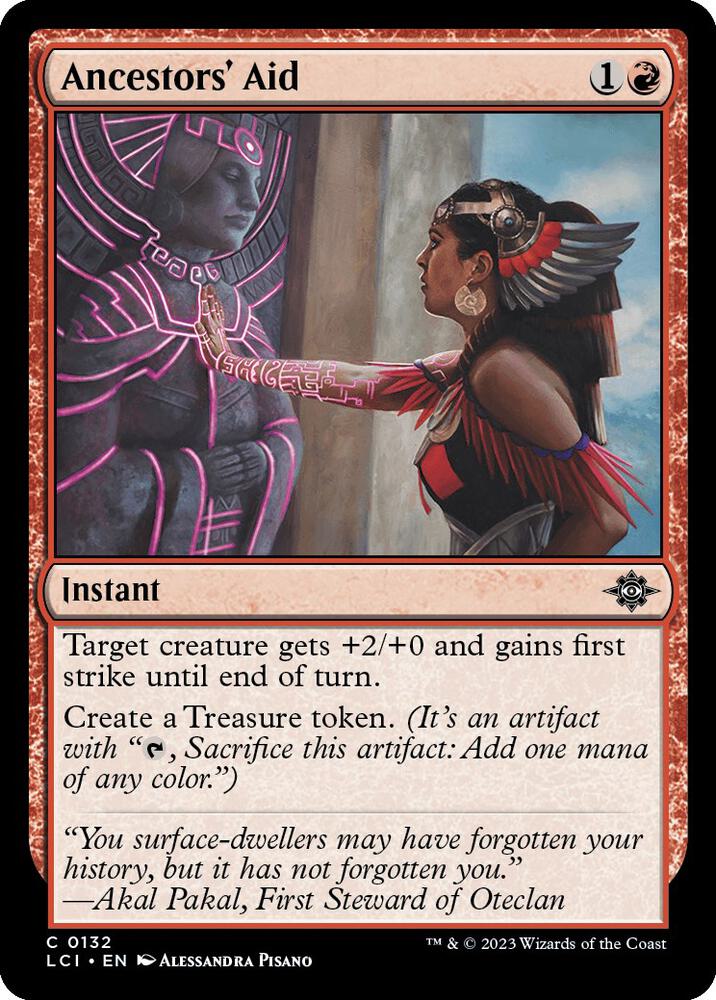 Ancestors' Aid [The Lost Caverns of Ixalan] 132