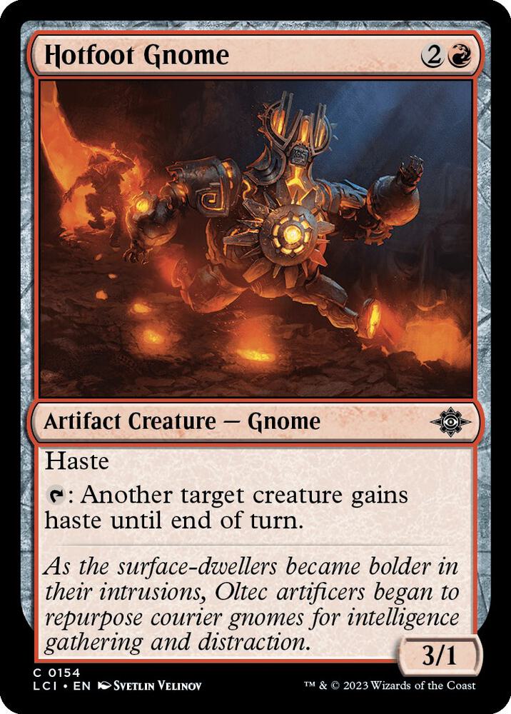 Hotfoot Gnome [The Lost Caverns of Ixalan] 154