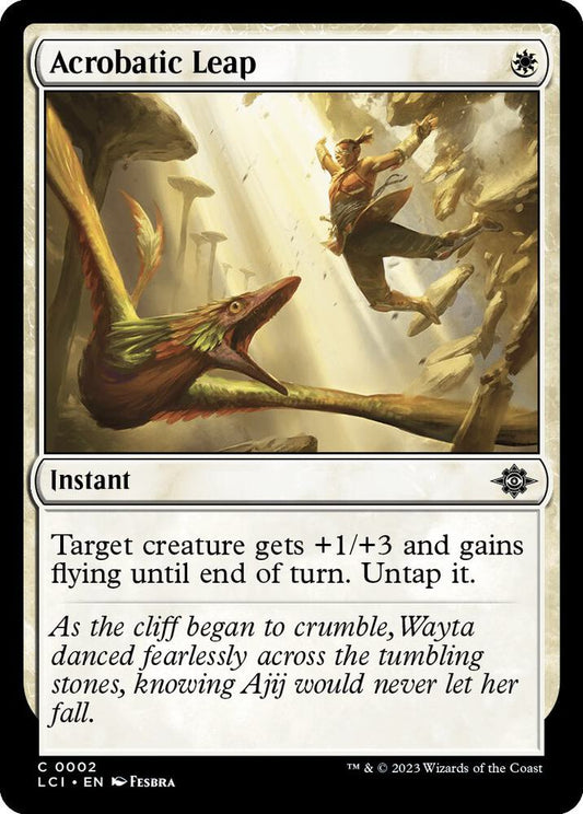 Acrobatic Leap [The Lost Caverns of Ixalan] 2
