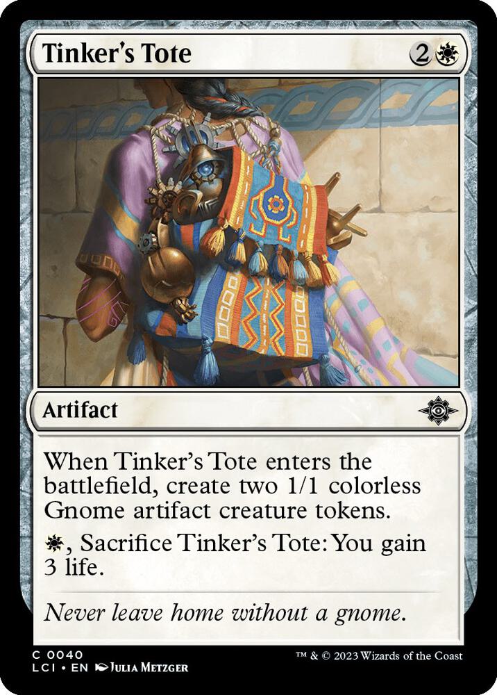 Tinker's Tote [The Lost Caverns of Ixalan] 40