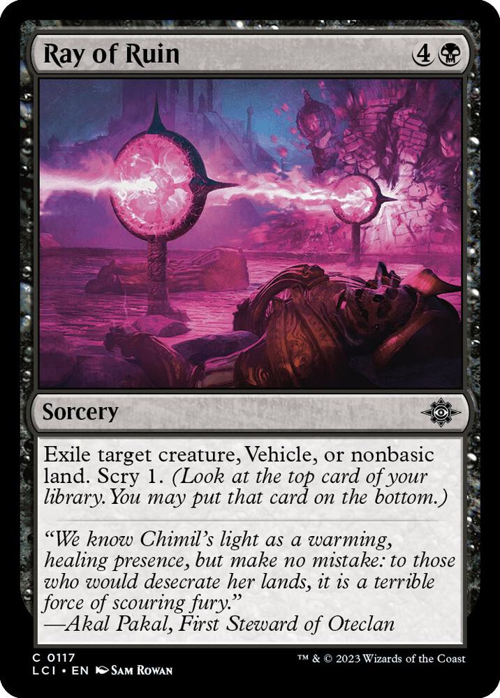 Ray of Ruin [The Lost Caverns of Ixalan] 117