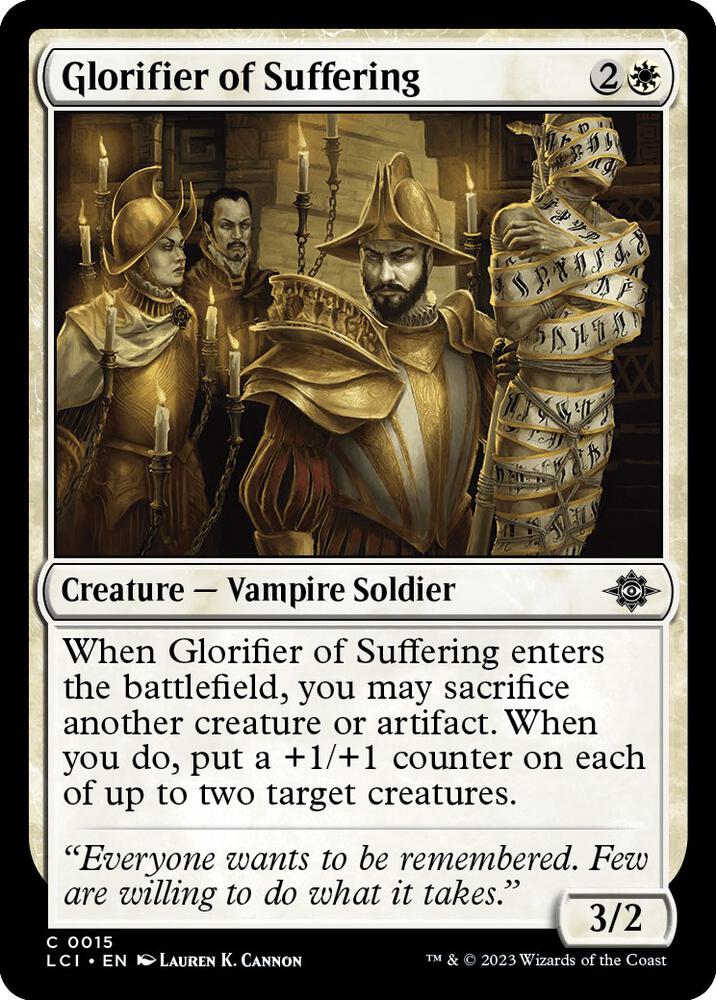Glorifier of Suffering [The Lost Caverns of Ixalan] 15