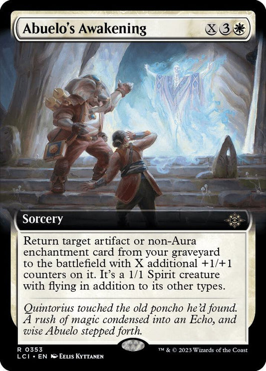 Abuelo's Awakening (Extended Art) [The Lost Caverns of Ixalan] 353