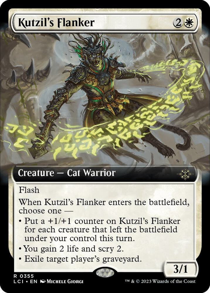 Kutzil's Flanker (Extended Art) [The Lost Caverns of Ixalan] 355