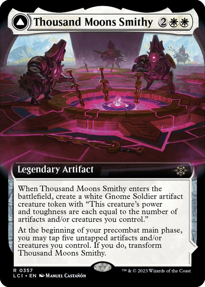 Thousand Moons Smithy (Extended Art) [The Lost Caverns of Ixalan] 357