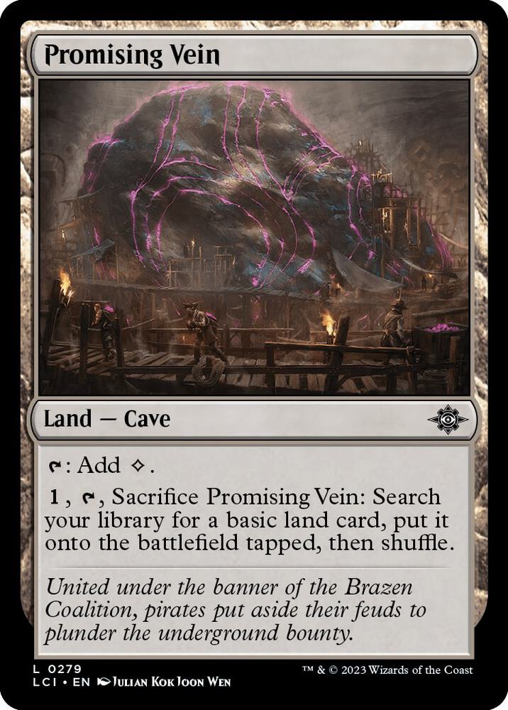 Promising Vein [The Lost Caverns of Ixalan] 279