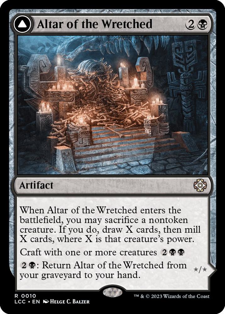 Altar of the Wretched [Commander: The Lost Caverns of Ixalan] 10