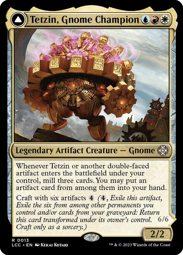 Tetzin, Gnome Champion [Commander: The Lost Caverns of Ixalan] 13