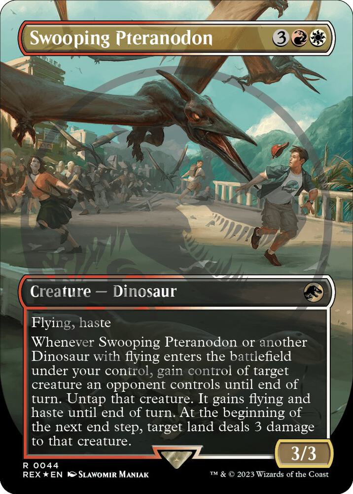 Swooping Pteranodon (Borderless) (Emblem) [Universes Beyond: Jurassic World Collection] 44