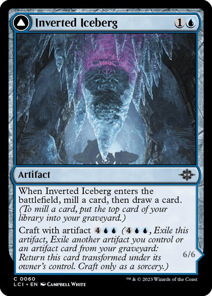 Inverted Iceberg [The Lost Caverns of Ixalan] 60
