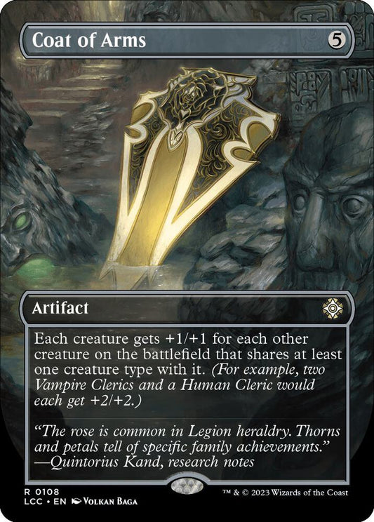 Coat of Arms (Borderless) [Commander: The Lost Caverns of Ixalan] 108