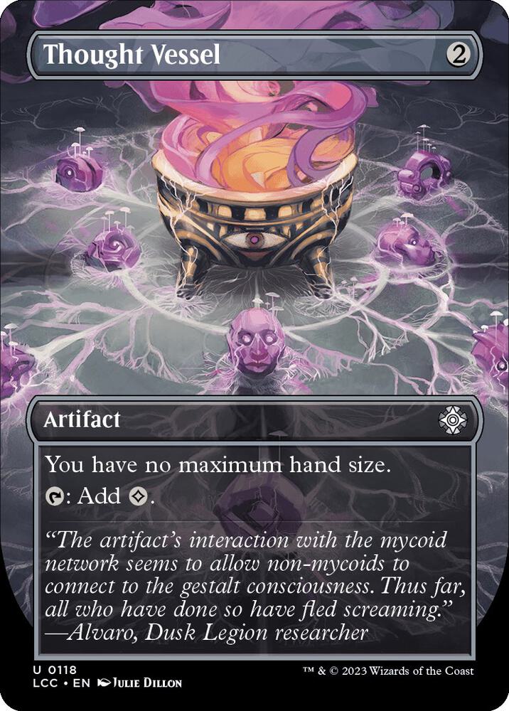 Thought Vessel (Borderless) [Commander: The Lost Caverns of Ixalan] 118