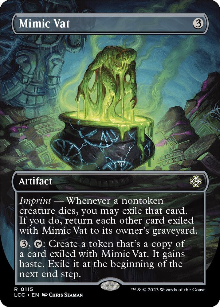 Mimic Vat (Borderless) [Commander: The Lost Caverns of Ixalan] 115