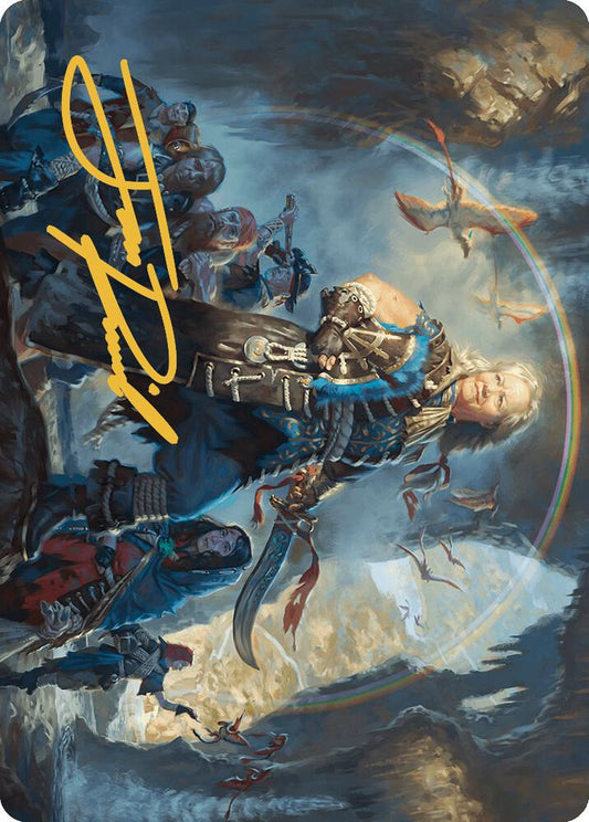 Admiral Brass, Unsinkable Art Card (Gold-Stamped Signature) [Art Series: The Lost Caverns of Ixalan] 69