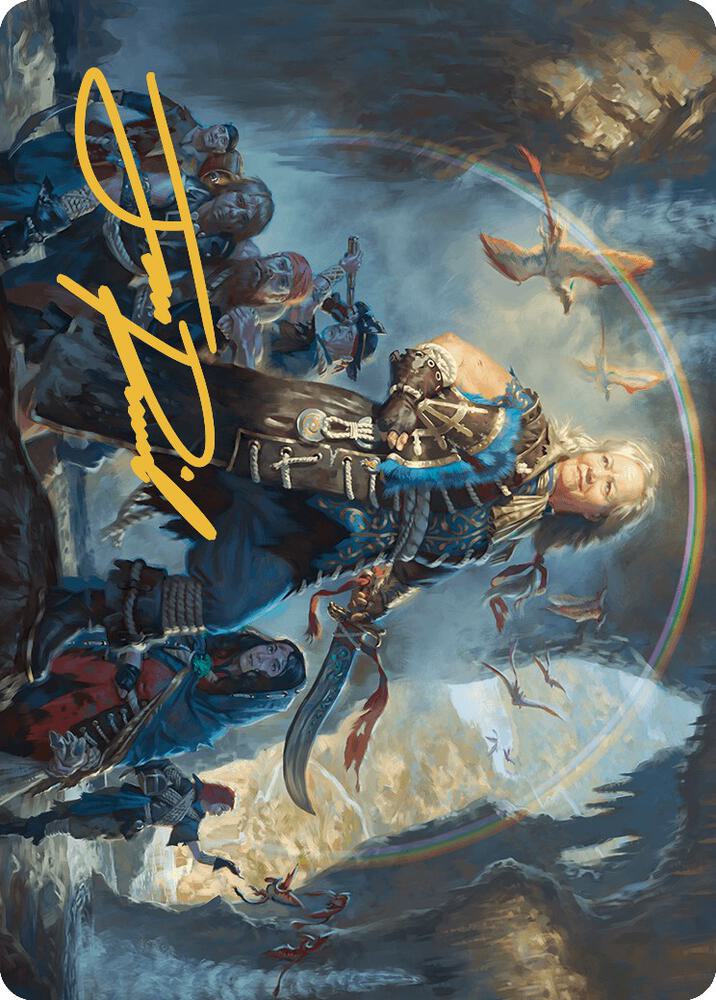 Admiral Brass, Unsinkable Art Card (Gold-Stamped Signature) [Art Series: The Lost Caverns of Ixalan] 69