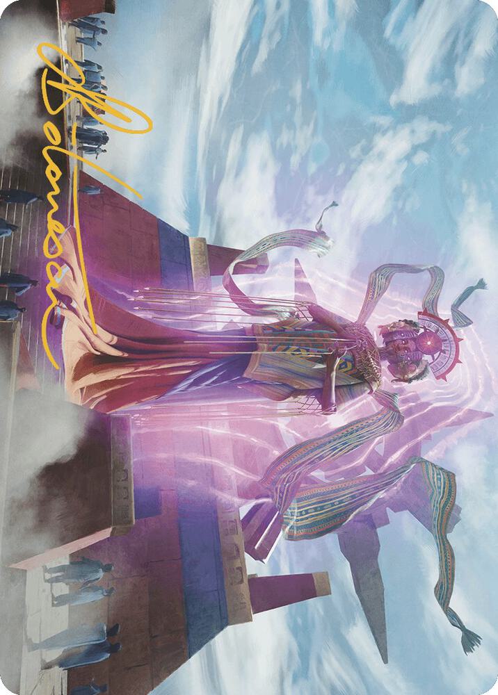 Ojer Taq, Deepest Foundation Art Card (4/81) (Gold-Stamped Signature) [Art Series: The Lost Caverns of Ixalan] 4
