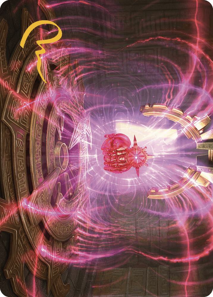 Locus of Enlightenment Art Card (Gold-Stamped Signature) [Art Series: The Lost Caverns of Ixalan] 12