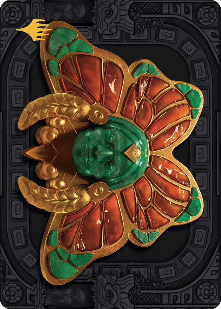 Ojer Kaslem, Deepest Growth Art Card (58/81) (Gold-Stamped Planeswalker Symbol) [Art Series: The Lost Caverns of Ixalan] 58