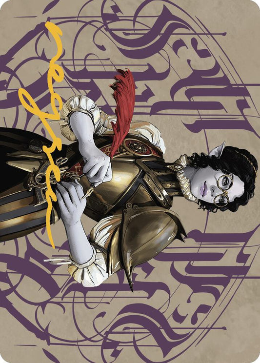 Amalia Benavides Aguirre Art Card (48/81) (Gold-Stamped Signature) [Art Series: The Lost Caverns of Ixalan] 48
