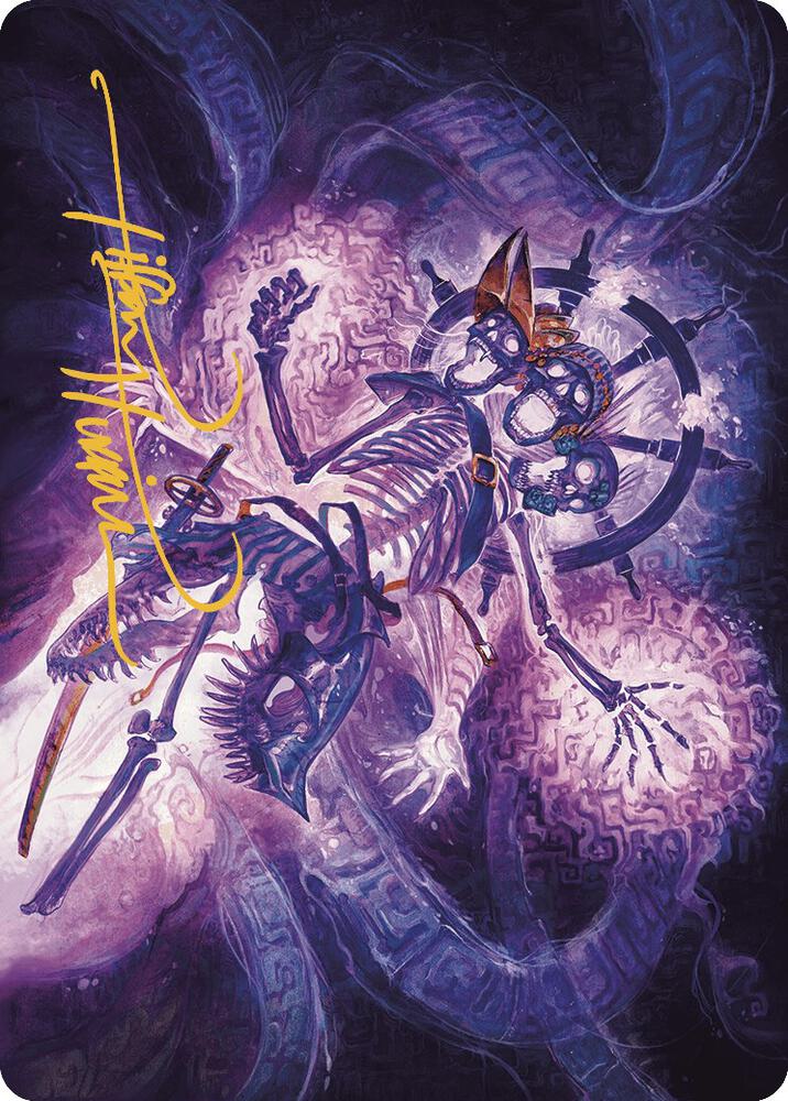 The Grim Captain Art Card (Gold-Stamped Signature) [Art Series: The Lost Caverns of Ixalan] 41