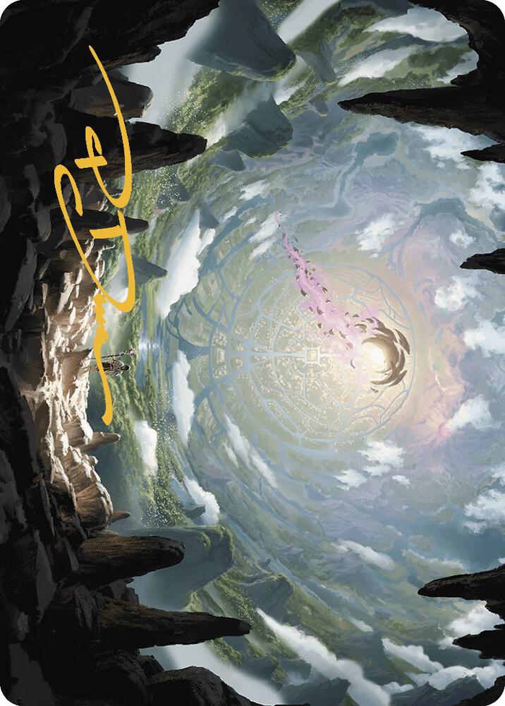 The Core Art Card (Gold-Stamped Signature) [Art Series: The Lost Caverns of Ixalan] 40