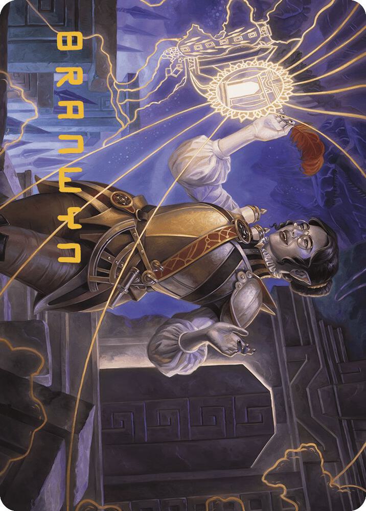 Amalia Benavides Aguirre Art Card (33/81) (Gold-Stamped Signature) [Art Series: The Lost Caverns of Ixalan] 33