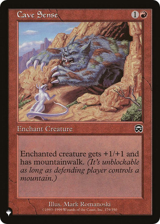 Cave Sense [The List Reprints] 179/350