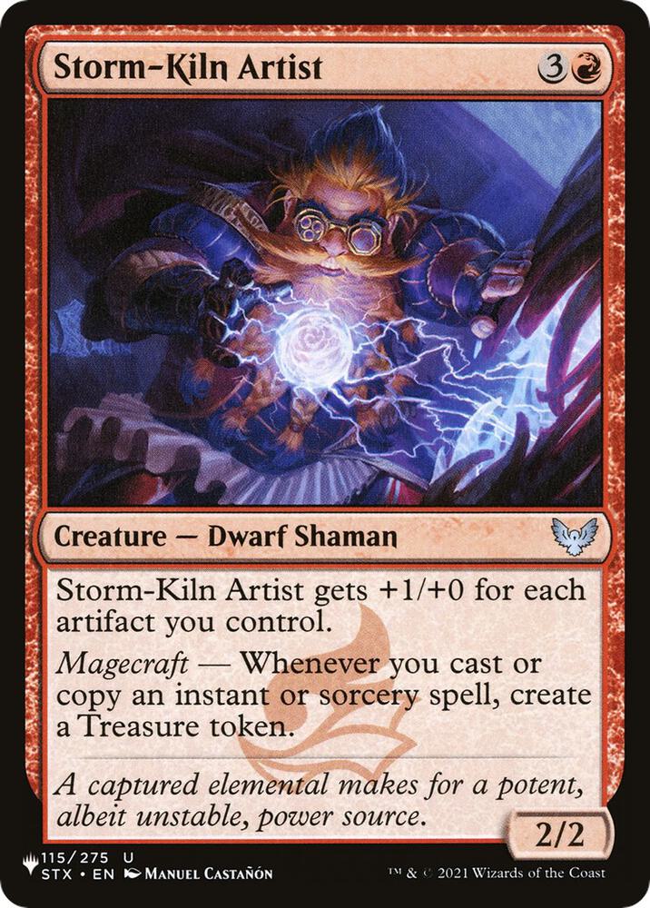 Storm-Kiln Artist (STX) [The List Reprints] 115/275