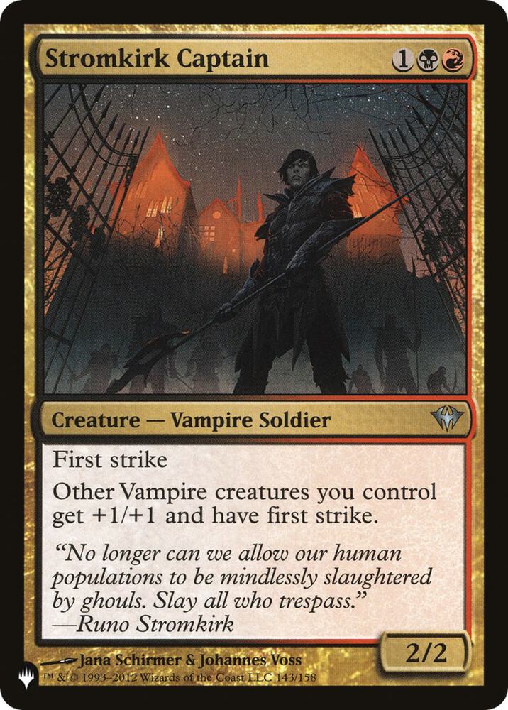 Stromkirk Captain [The List Reprints] 143/158