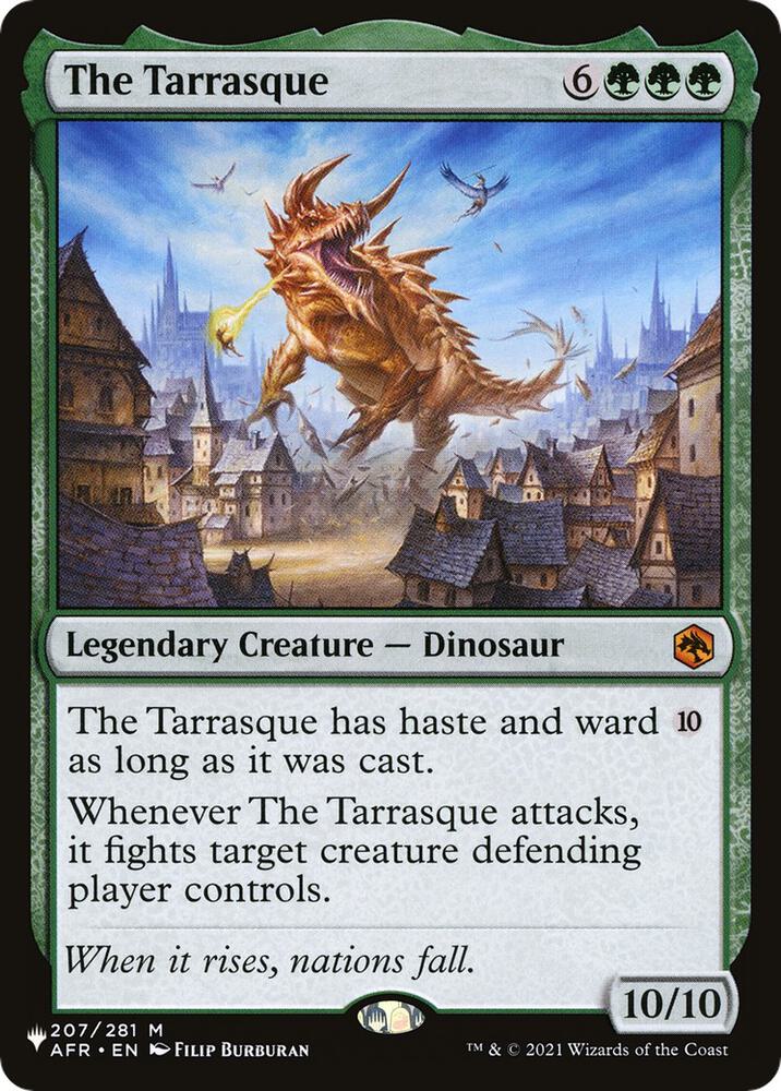 The Tarrasque [The List Reprints] 207/281