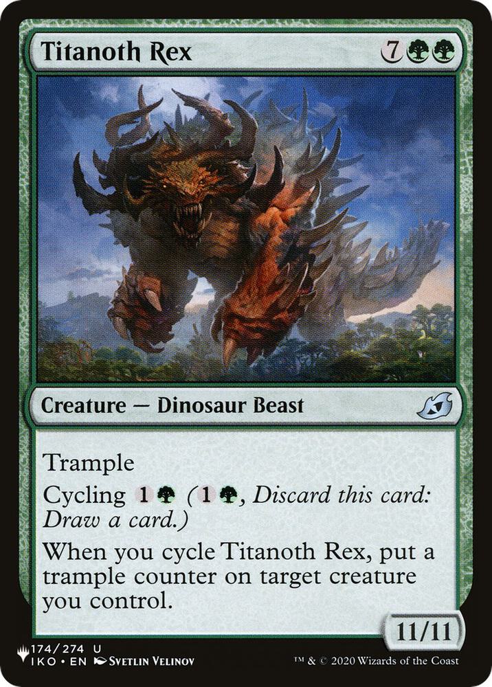 Titanoth Rex [The List Reprints] 174/274
