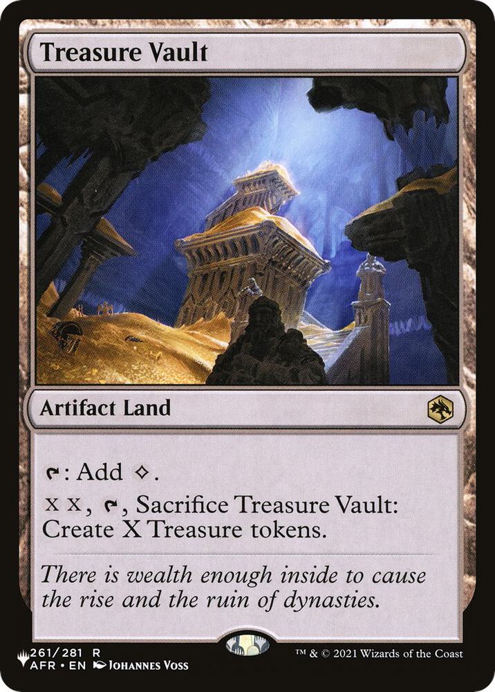 Treasure Vault [The List Reprints] 261/281