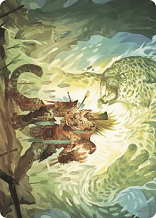 Might of the Ancestors Art Card [Art Series: The Lost Caverns of Ixalan] 2