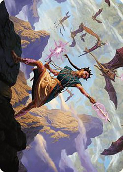 Warden of the Inner Sky Art Card [Art Series: The Lost Caverns of Ixalan] 7