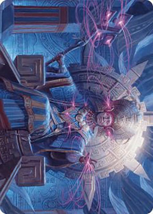 Akal Pakal, First Among Equals Art Card (8/81) [Art Series: The Lost Caverns of Ixalan] 8