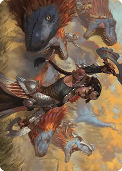 Huatli, Poet of Unity Art Card [Art Series: The Lost Caverns of Ixalan] 27