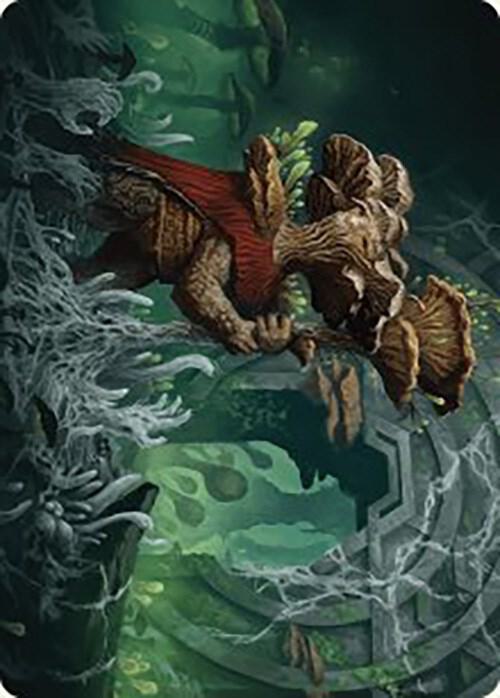 Tendril of the Mycotyrant Art Card [Art Series: The Lost Caverns of Ixalan] 31