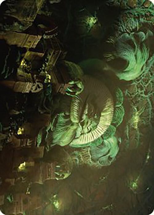 The Mycotyrant Art Card [Art Series: The Lost Caverns of Ixalan] 35
