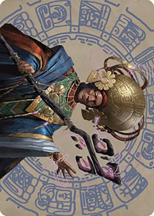 Akal Pakal, First Among Equals Art Card (46/81) [Art Series: The Lost Caverns of Ixalan] 46