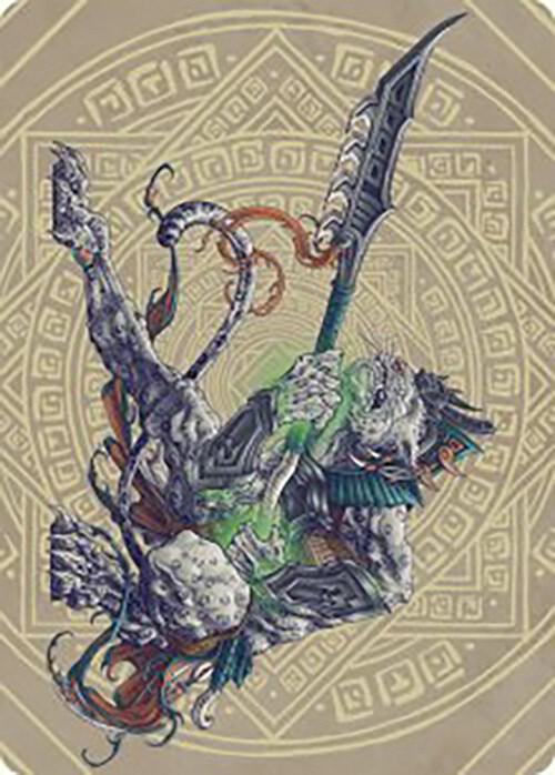 Kutzil, Malamet Exemplar Art Card [Art Series: The Lost Caverns of Ixalan] 50