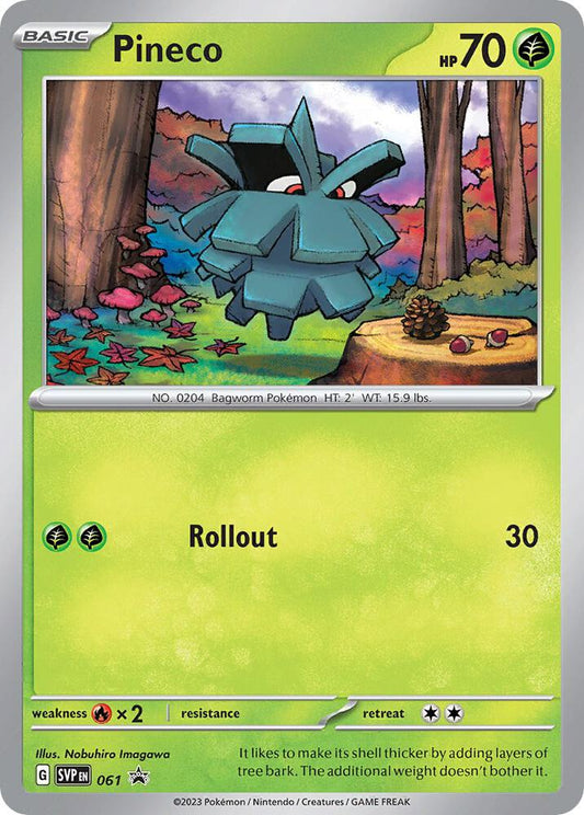 Pineco - 061 [SV: Scarlet & Violet Promo Cards] 061