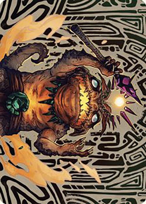 Zoyowa Lava-Tongue Art Card [Art Series: The Lost Caverns of Ixalan] 54