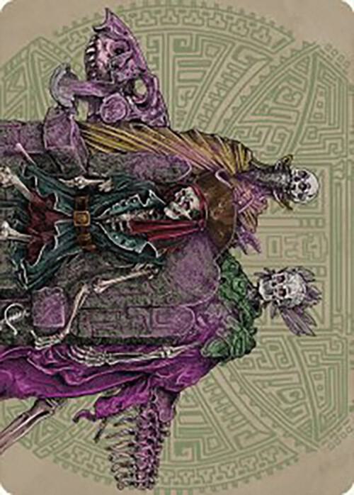 Throne of the Grim Captain Art Card [Art Series: The Lost Caverns of Ixalan] 55