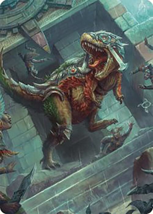 Carnage Tyrant Art Card [Art Series: The Lost Caverns of Ixalan] 66