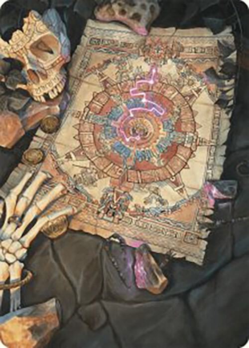 Map Token Art Card [Art Series: The Lost Caverns of Ixalan] 68