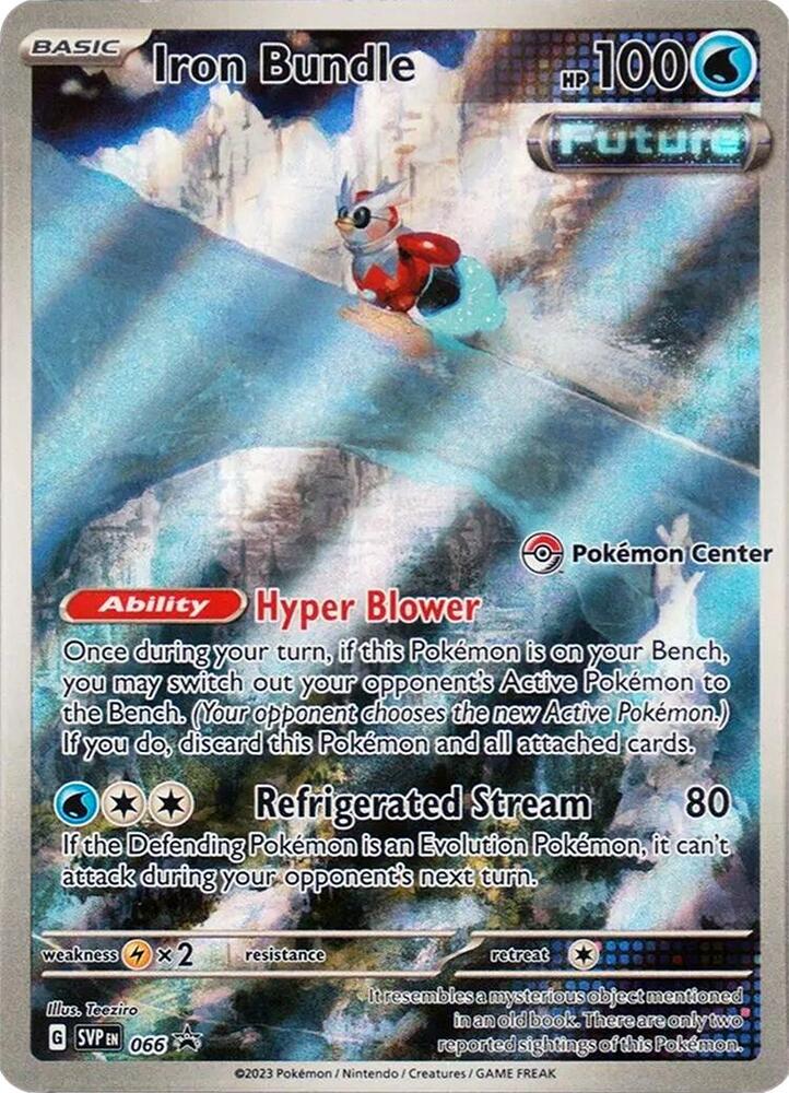 Iron Bundle - 066 (Pokemon Center Exclusive) [SV: Scarlet & Violet Promo Cards] 066